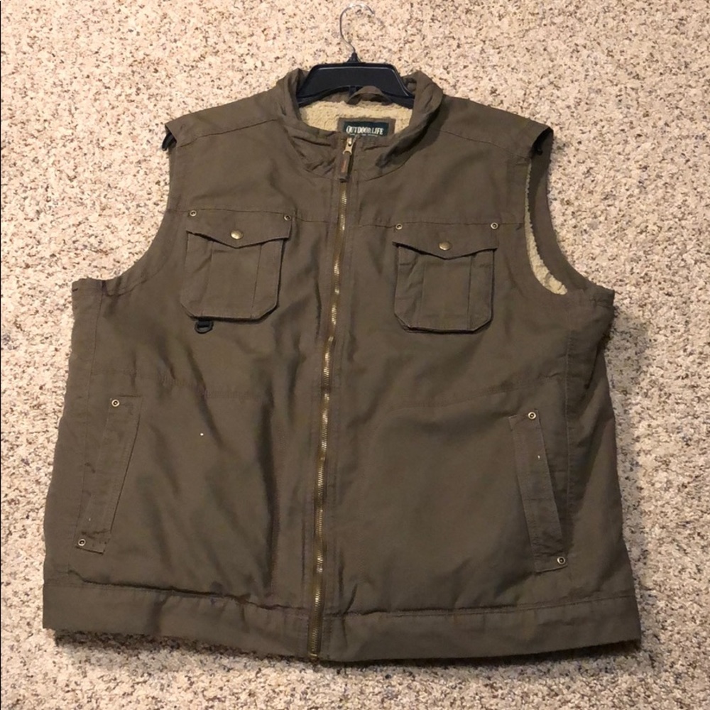 Outdoor life brand canvas vest